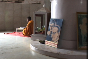 Monk Meditating